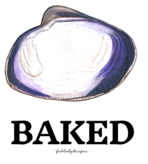 Baked Clam Sticker